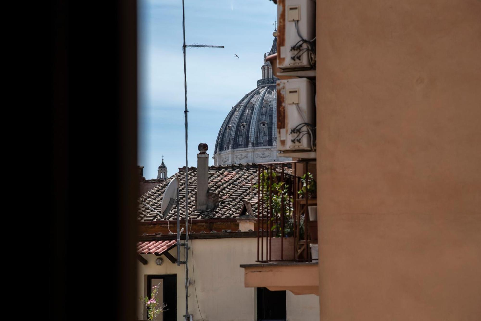 Vatican Boutique Apartment With St Peters Dome View Rom Exteriör bild